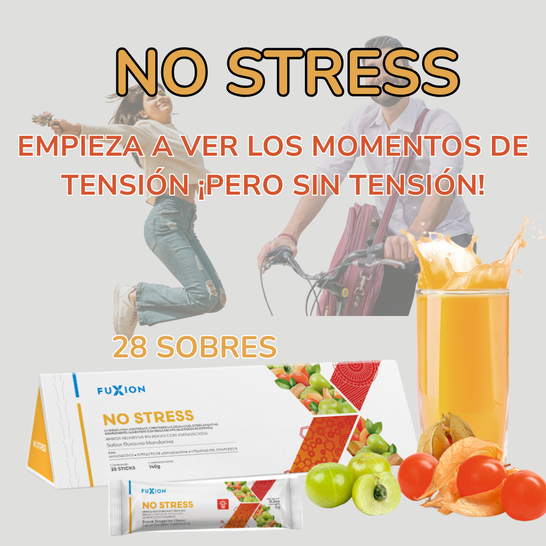 NO STRESS de Fuxion – Calma, claridad y control