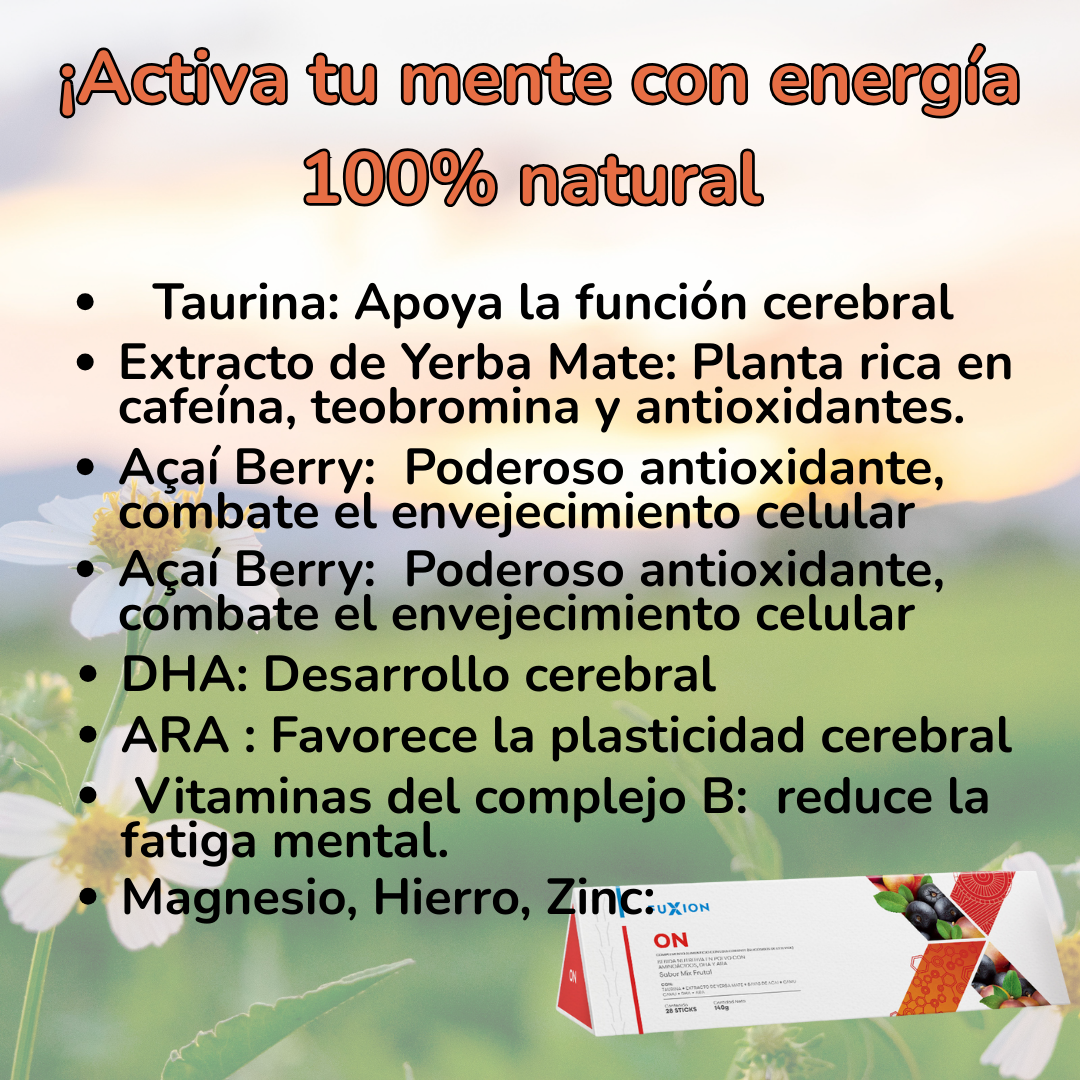 ON DE FUXION ¡MENTE ACTIVA Y ALERTA!