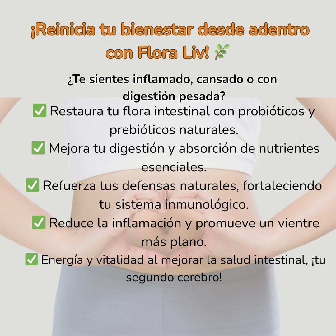 Flora liv De Fuxion Cero Gastritis y helicobacter. P