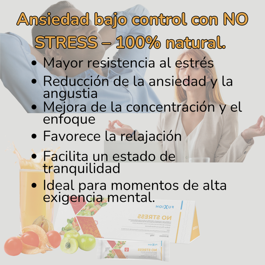 NO STRESS de Fuxion – Calma, claridad y control