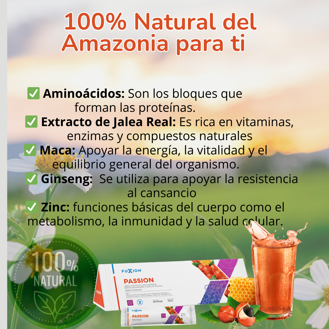 PASSION DE FUXION Alivio Natural